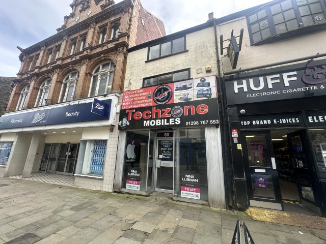 Retail building to let in Buxton